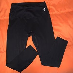 Gymshark Training 7/8 legging; Black; Never worn!